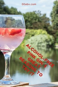 alcohol-free pink gin