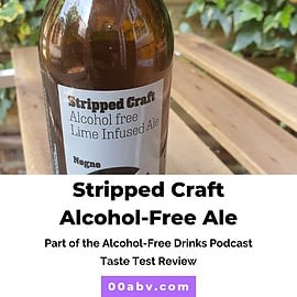 Stripped Craft Lime Infused Ale