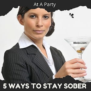 How to Stay Sober At A Party